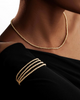 Armband Gelbgold 18k - Morvarid-e Zanjir (Perlenkette)