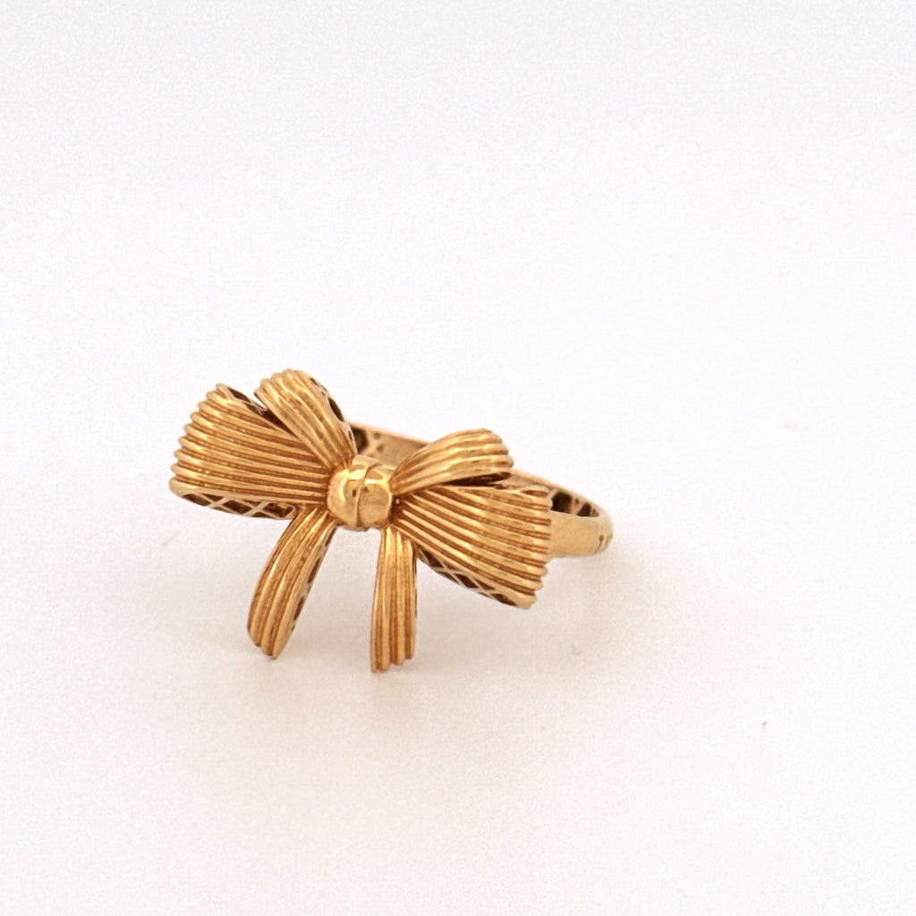 Ring Gelbgold 18k - Papillon-e Farah Diba (Schleife von Farah Diba)