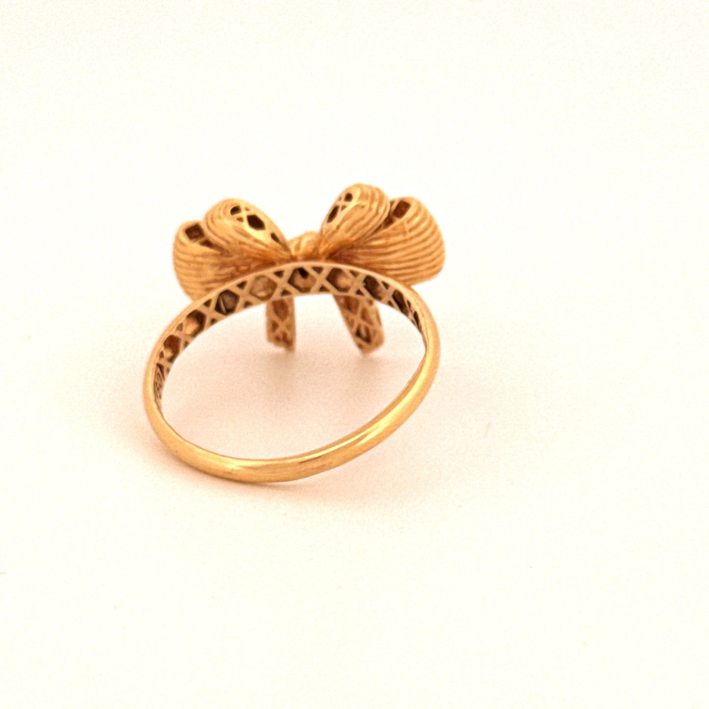Ring Gelbgold 18k - Papillon-e Farah Diba (Schleife von Farah Diba)