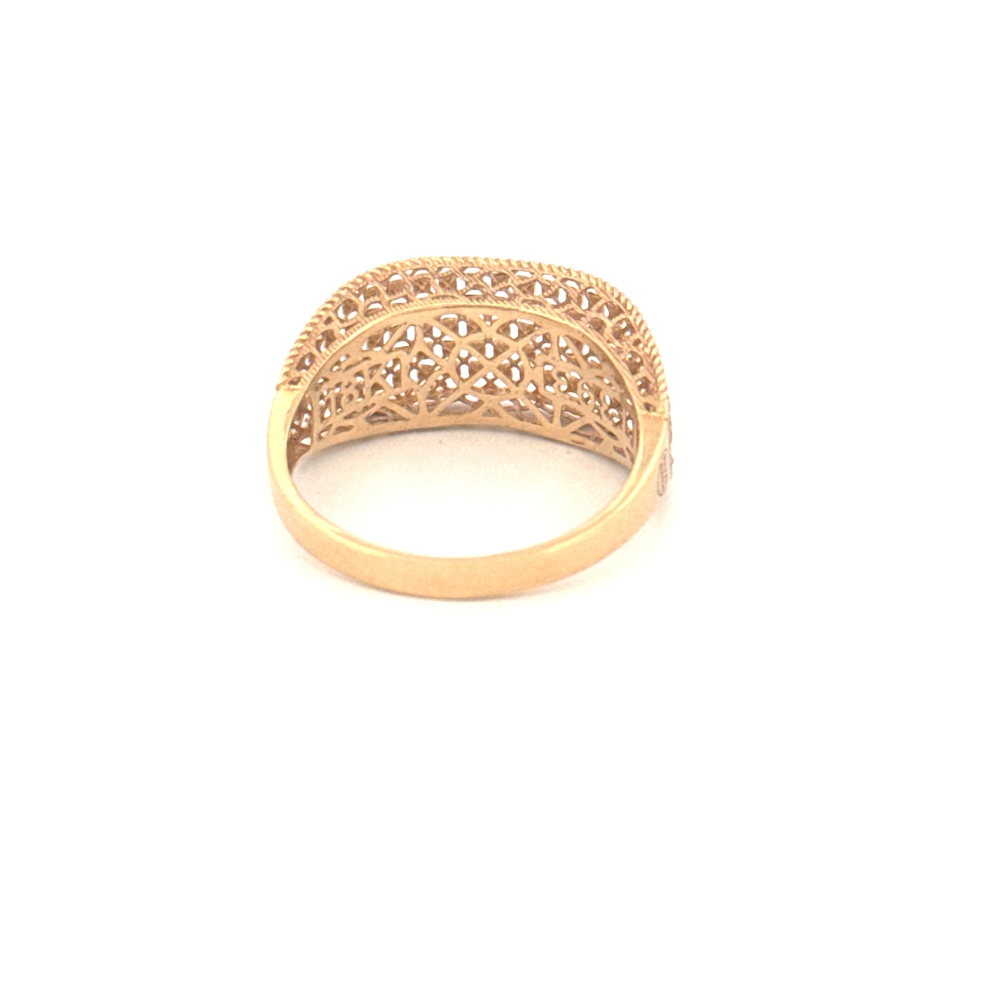 Ring Gelbgold 18k – Mosafer (Der Reisende)