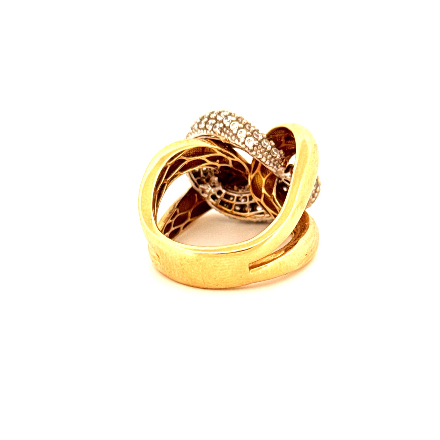 Ring Gelbgold 18k - Halgheh-ye Hamahang (Harmonische Verschlingung)