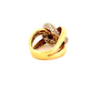 Ring Gelbgold 18k - Halgheh-ye Hamahang (Harmonische Verschlingung)