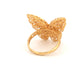 Ring Gelbgold 18k - Parvaneh-ye Bahari (Frühlingsschmetterling)