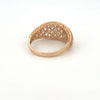 Ring Gelbgold 18k – Golbarg-e Pichideh (Verflochtene Blüte)