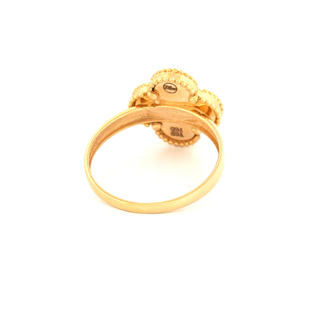 Ring Gelbgold 18k – Shabdar-e Angosht (Glück für den Finger)