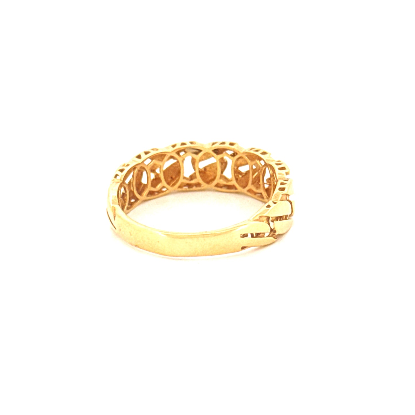 Ring Gelbgold 18k - Zanjir-e Ziba (Hübsche Kette)