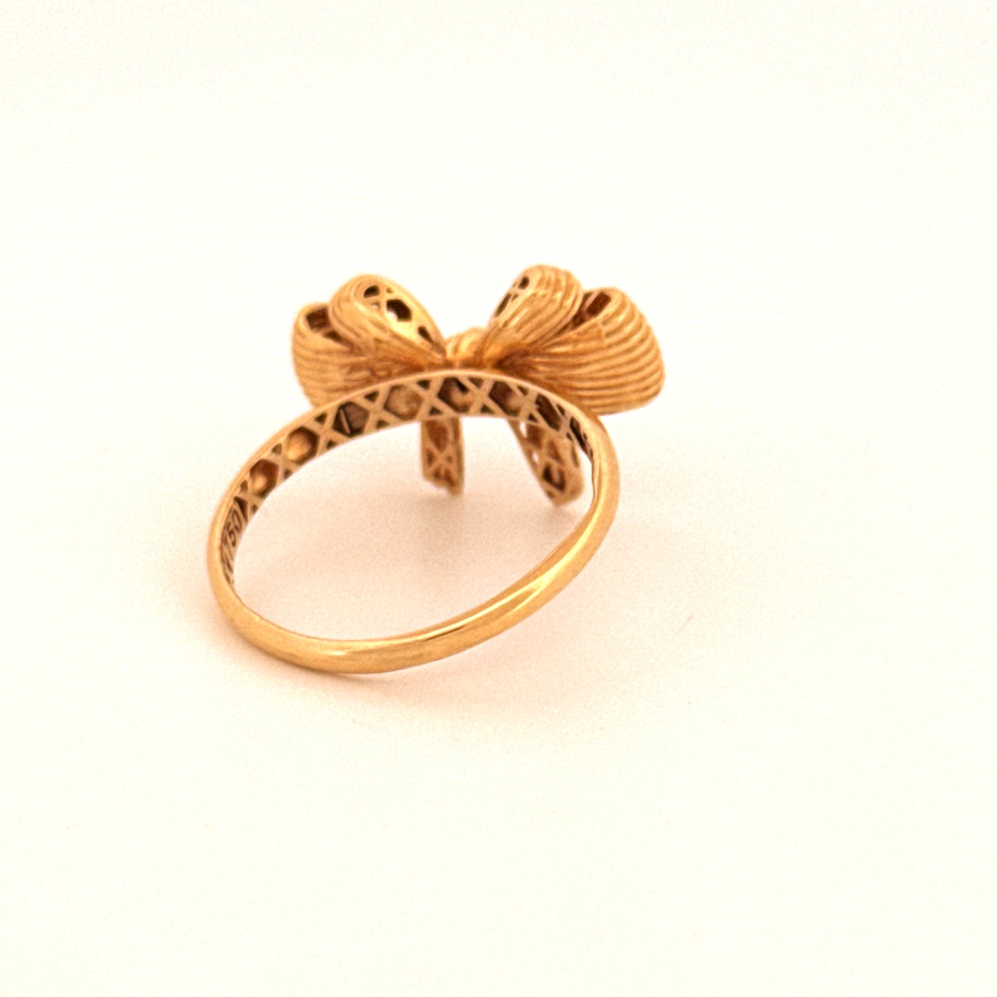 Ring Gelbgold 18k - Papillon-e Farah Diba (Schleife von Farah Diba)