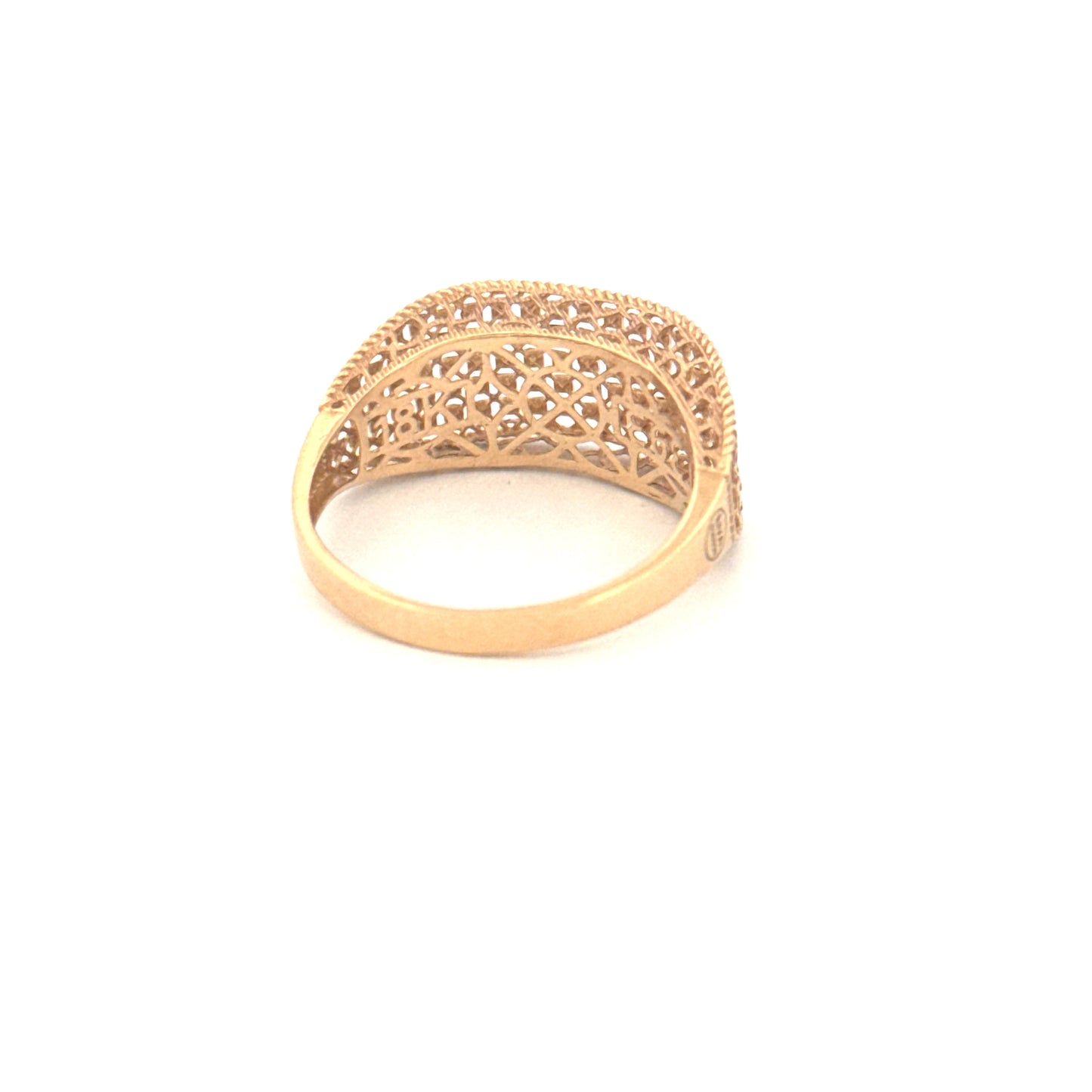 Ring Gelbgold 18k – Mosafer (Der Reisende)