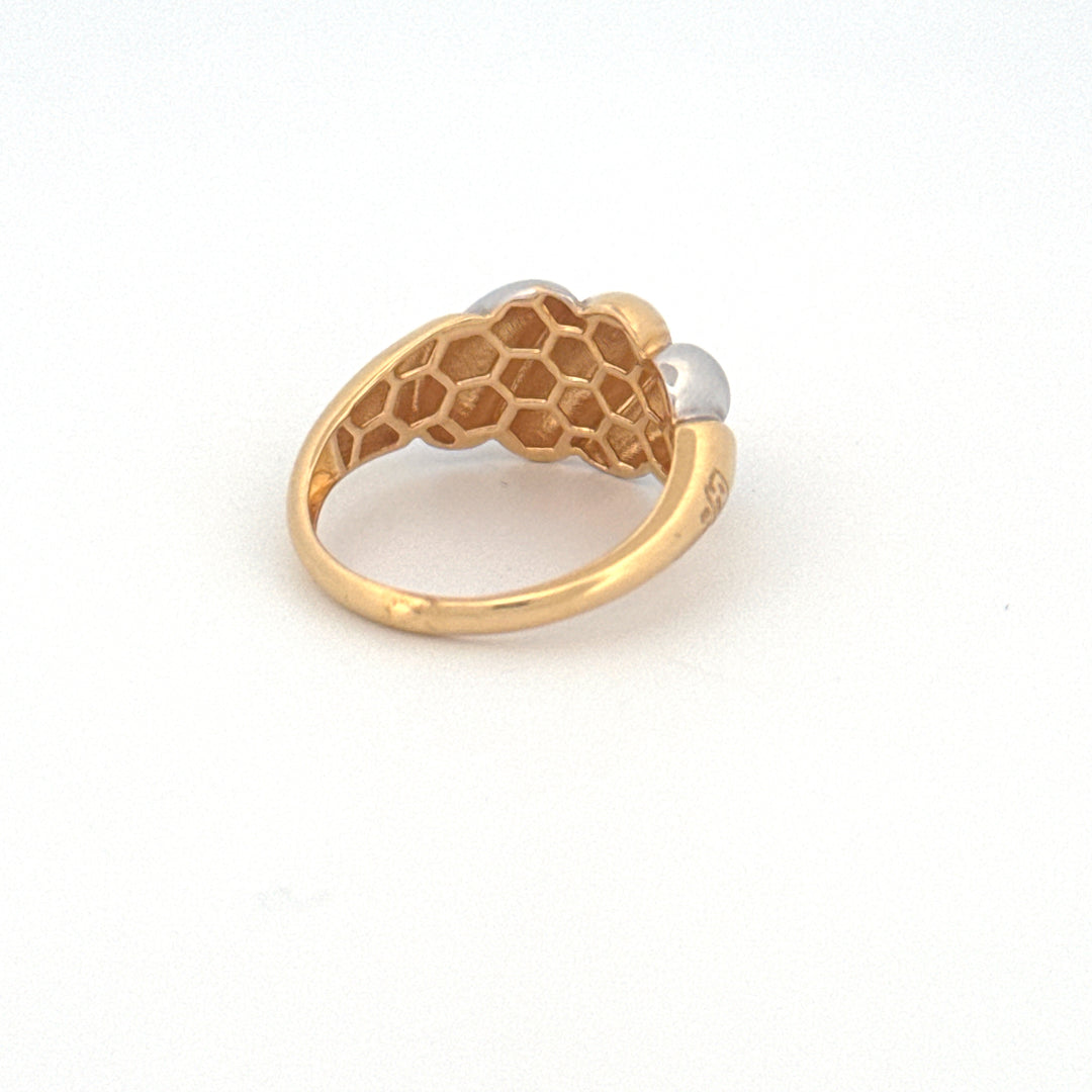 Ring Bicolor 18k – Do-Rang (Zweifarbigkeit)