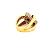 Ring Gelbgold 18k - Halgheh-ye Hamahang (Harmonische Verschlingung)