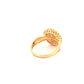 Ring Gelbgold 18k - Gooy-e Aftab (Sonnenkugel)