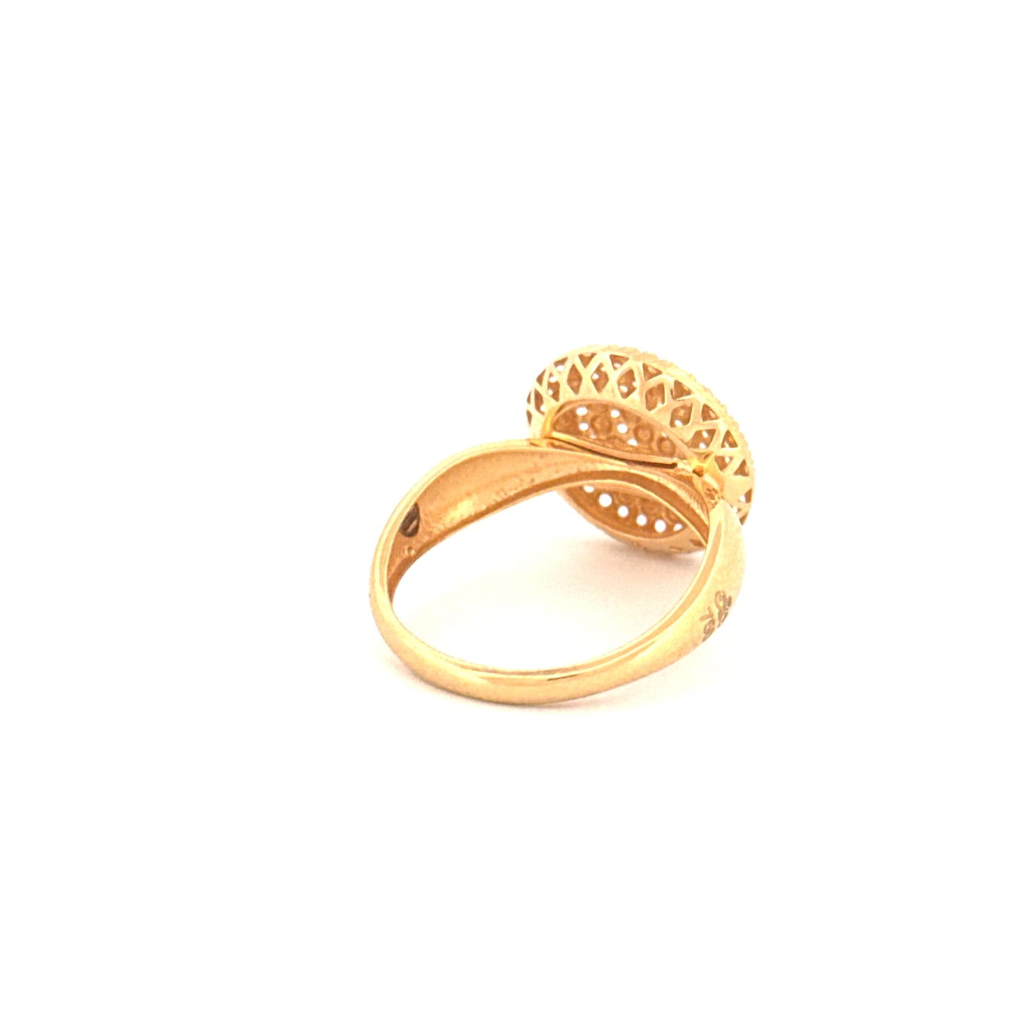 Ring Gelbgold 18k - Gooy-e Aftab (Sonnenkugel)