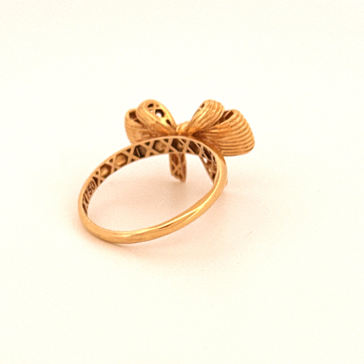 Ring Gelbgold 18k - Papillon-e Farah Diba (Schleife von Farah Diba)