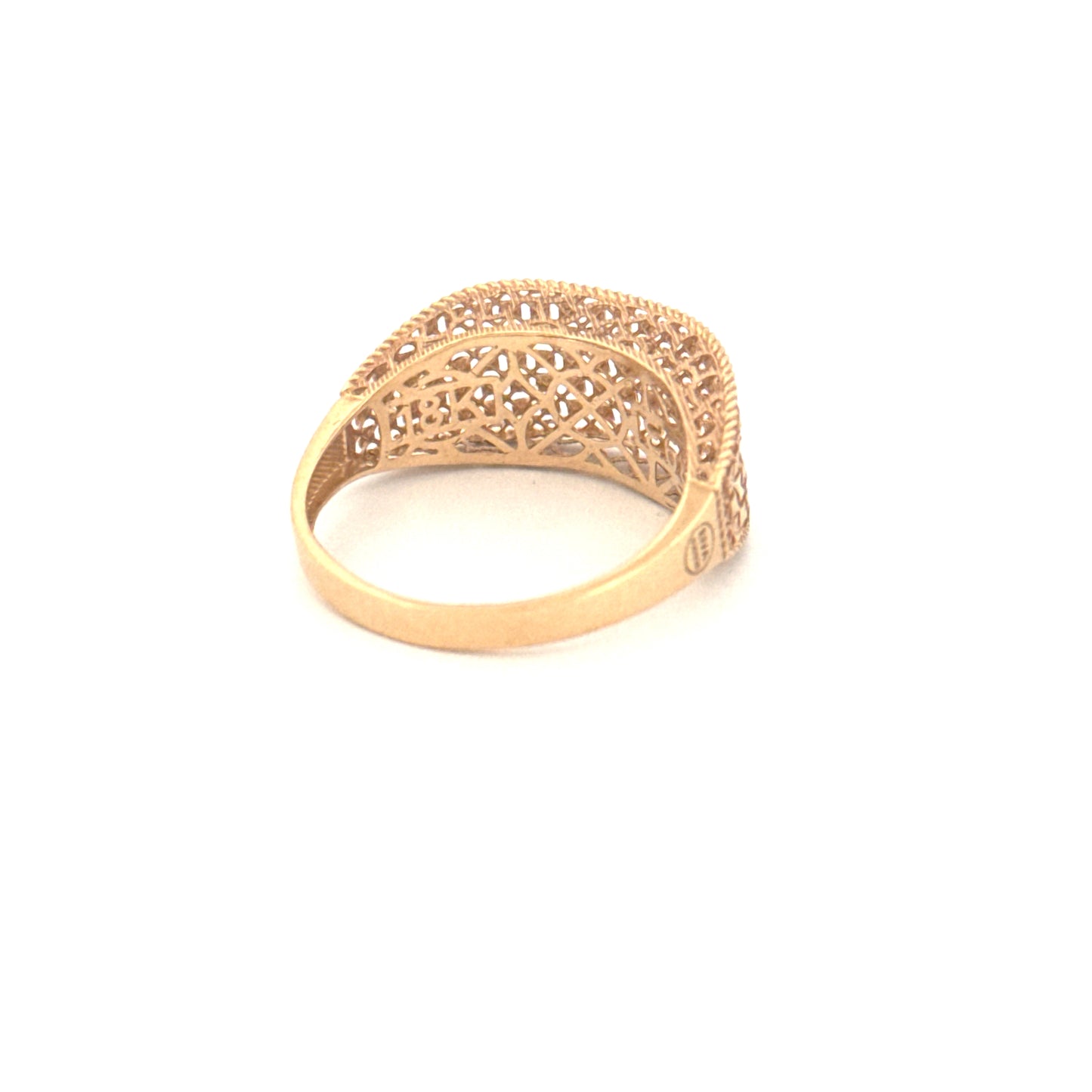Ring Gelbgold 18k – Mosafer (Der Reisende)