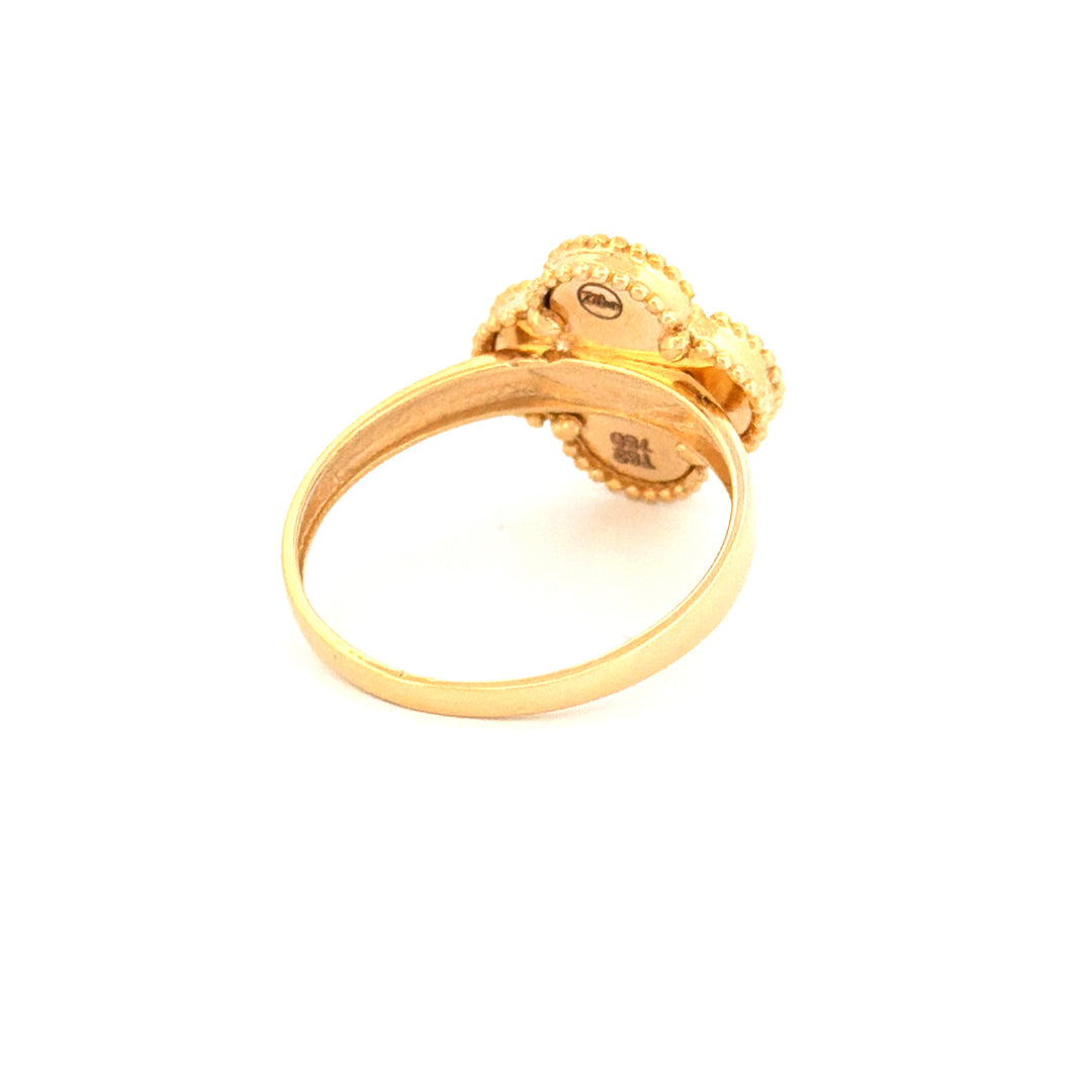Ring Gelbgold 18k – Shabdar-e Angosht (Glück für den Finger)