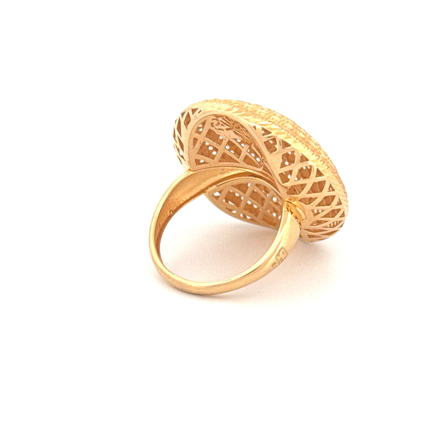 Ring Gelbgold 18k - Gooy-e Bozorg-e Aftab (Grosse Sonnenkugel)
