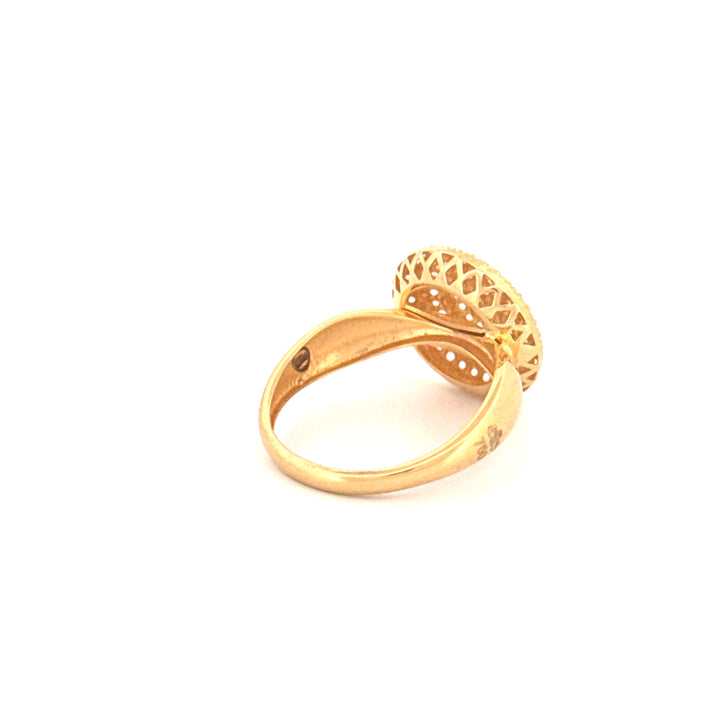 Ring Gelbgold 18k - Gooy-e Aftab (Sonnenkugel)