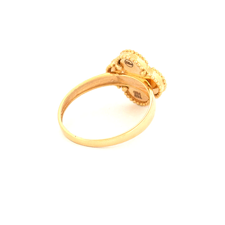 Ring Gelbgold 18k – Shabdar-e Angosht (Glück für den Finger)