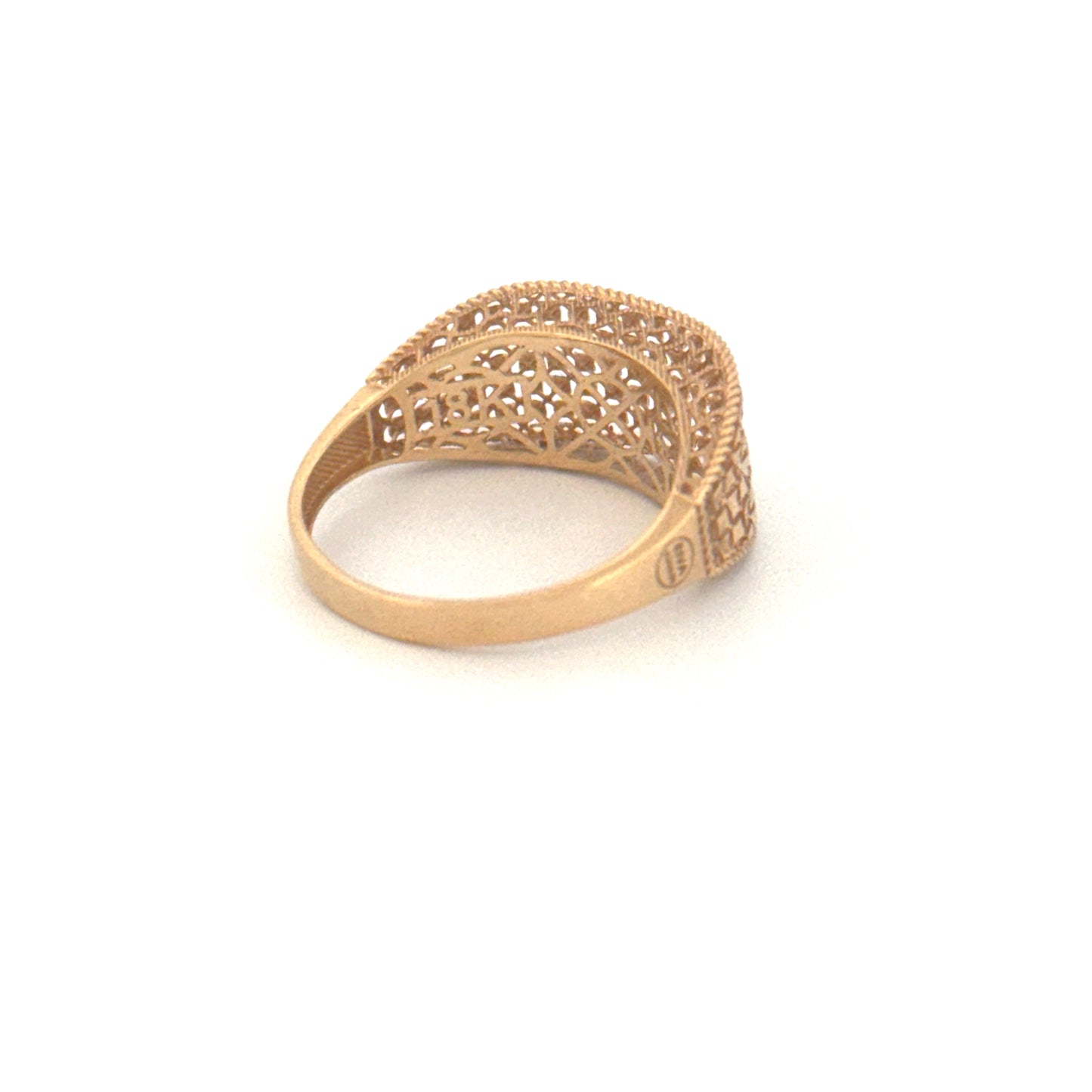 Ring Gelbgold 18k – Mosafer (Der Reisende)