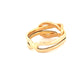 Ring Gelbgold 18k - Gereh-e Tala (Goldener Knoten)