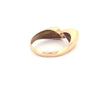 Ring Gelbgold & Weissgold 18k – Ashkbār (Tränenformen)