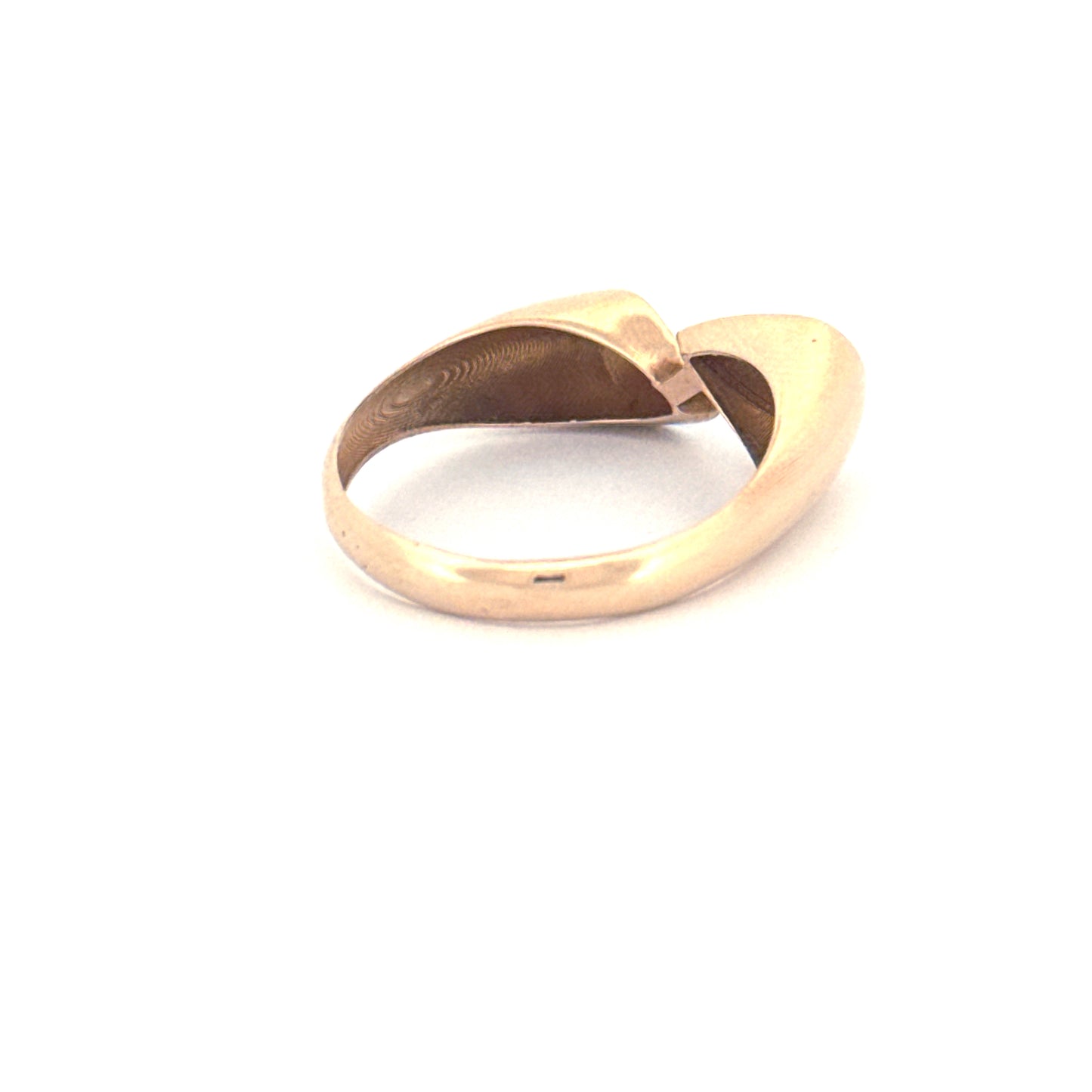 Ring Gelbgold & Weissgold 18k – Ashkbār (Tränenformen)