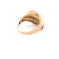 Ring Gelbgold & Weissgold 18k – Delhā-ye Rangārang (Herzen in Farbe)