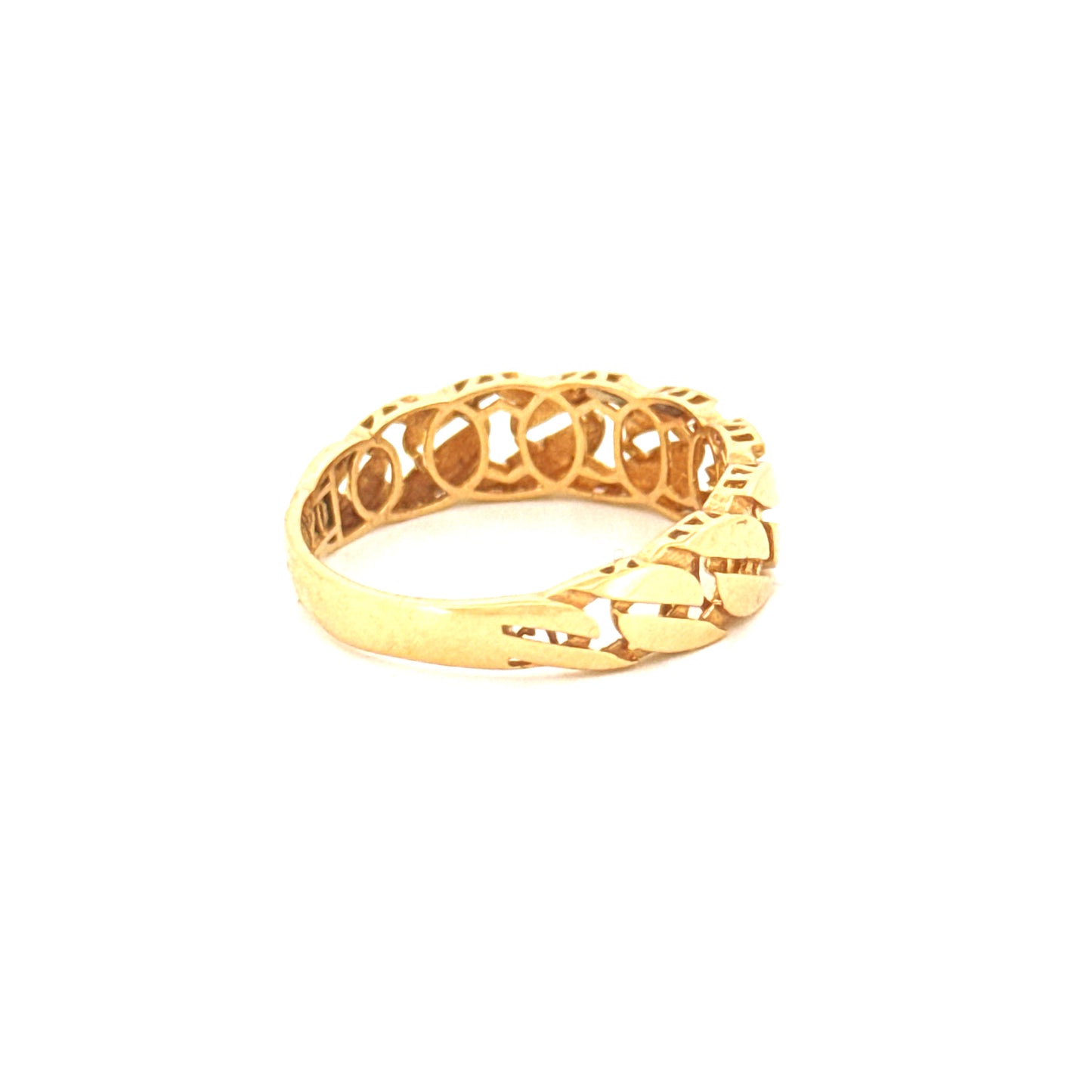 Ring Gelbgold 18k - Zanjir-e Ziba (Hübsche Kette)