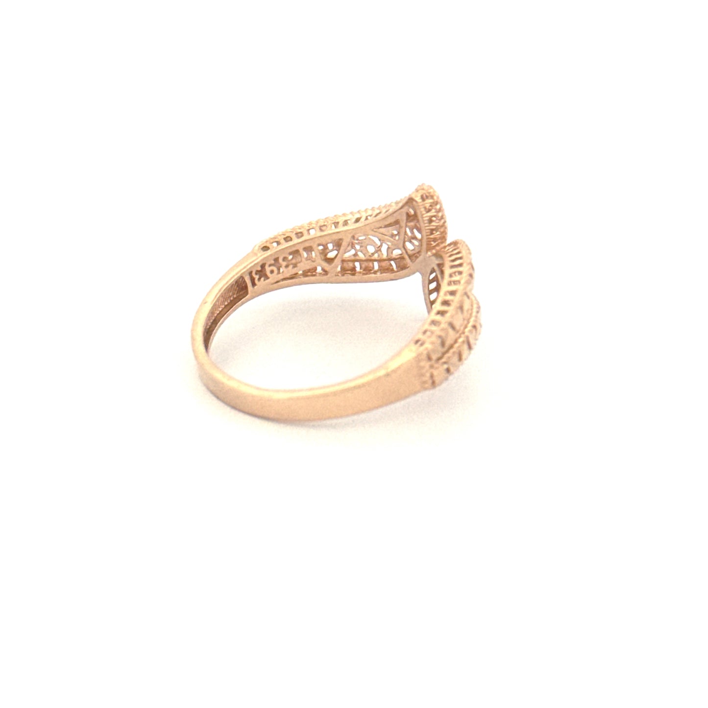 Ring Gelbgold 18k – Mehrâb (Bogenform)