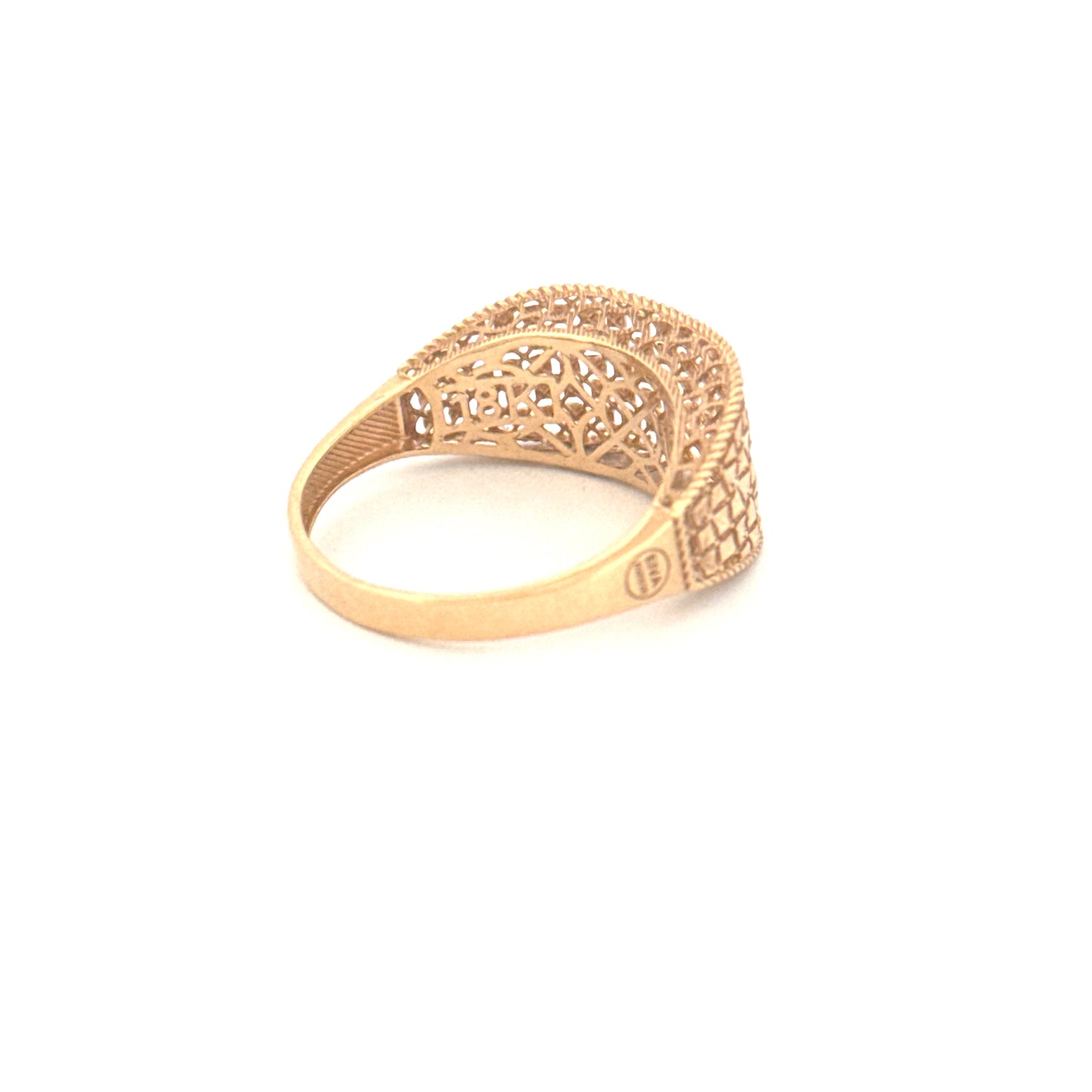 Ring Gelbgold 18k – Mosafer (Der Reisende)