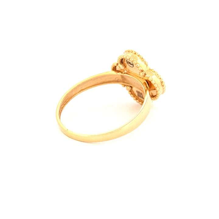 Ring Gelbgold 18k – Shabdar-e Angosht (Glück für den Finger)