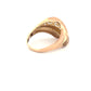 Ring Gelbgold & Weissgold 18k – Delhā-ye Rangārang (Herzen in Farbe)