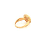 Ring Gelbgold 18k - Gooy-e Aftab (Sonnenkugel)