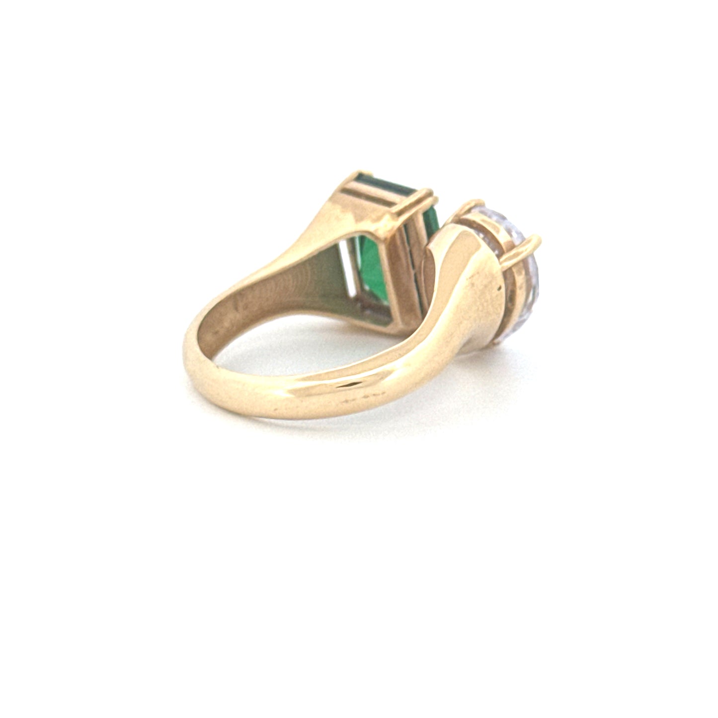 Ring Gelbgold 18k – Do Jān (Zwei Seelen)