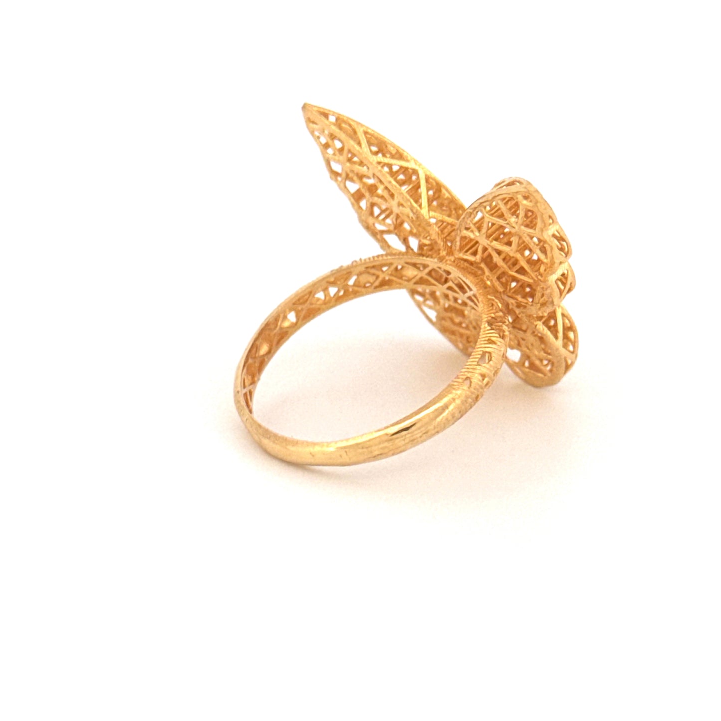 Ring Gelbgold 18k - Parvaneh-ye Bahari (Frühlingsschmetterling)