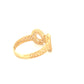 Ring Gelbgold 18k - Bi-Nahayat (Unendlichkeit)