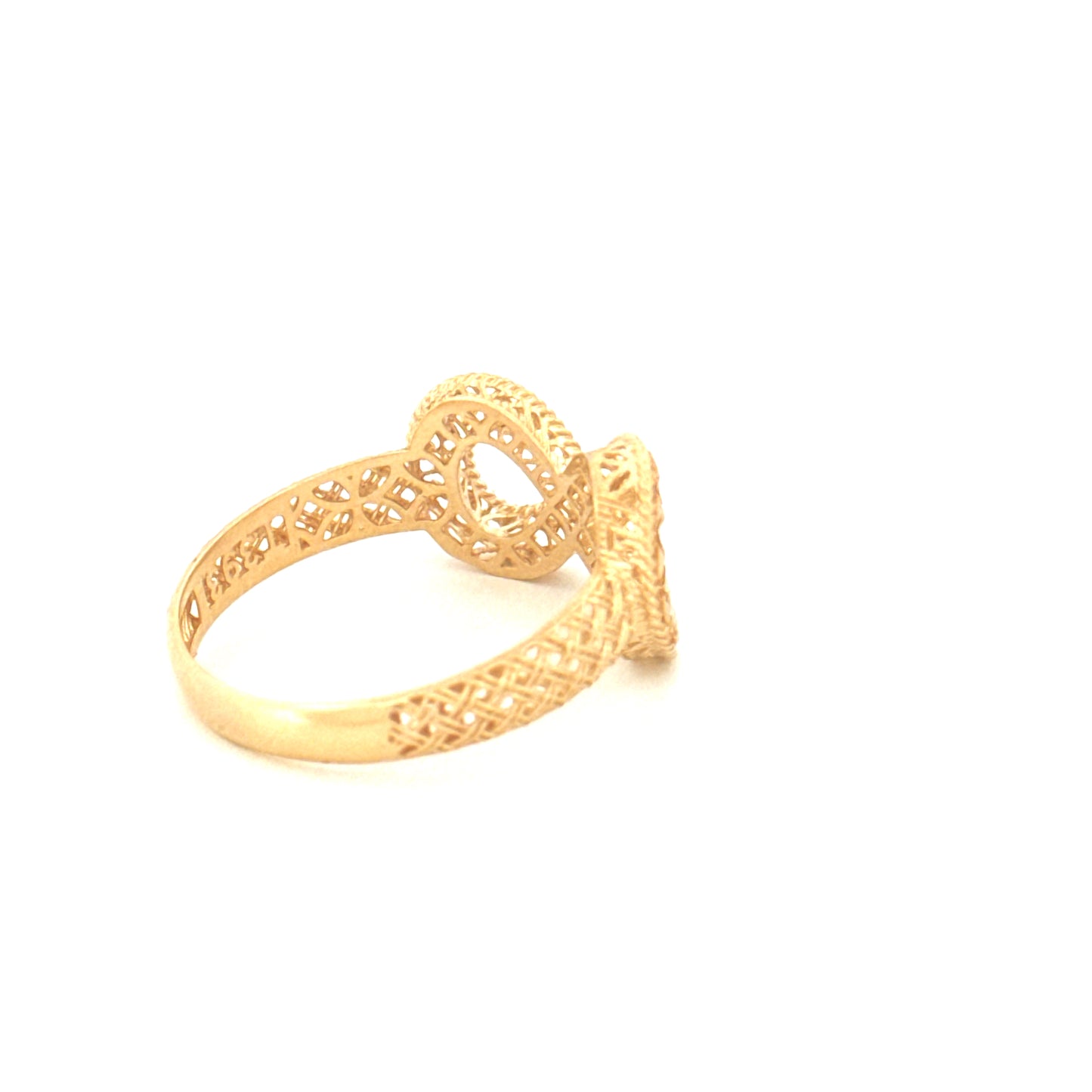 Ring Gelbgold 18k - Bi-Nahayat (Unendlichkeit)