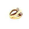 Ring Gelbgold 18k - Halgheh-ye Hamahang (Harmonische Verschlingung)