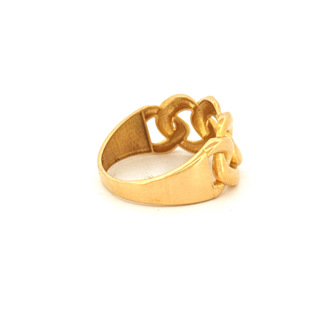 Ring Gelbgold 18k - Zanjir-e Eshgh (Kette der Liebe)