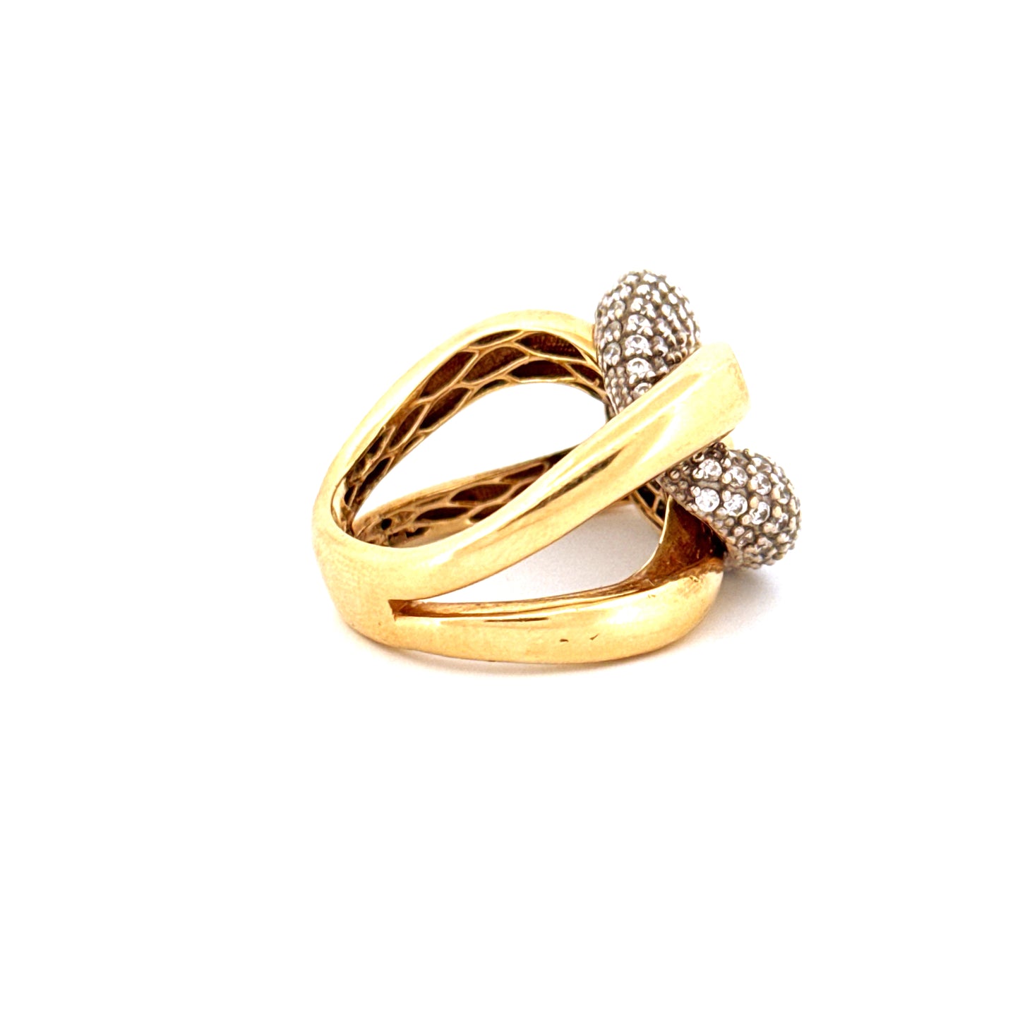 Ring Gelbgold 18k - Halgheh-ye Hamahang (Harmonische Verschlingung)