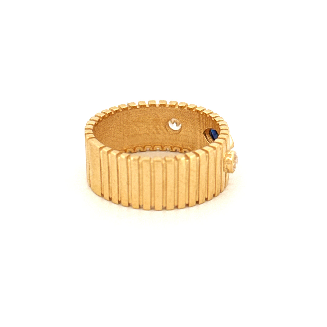 Ring Gelbgold 18k - Cheshm (Auge)