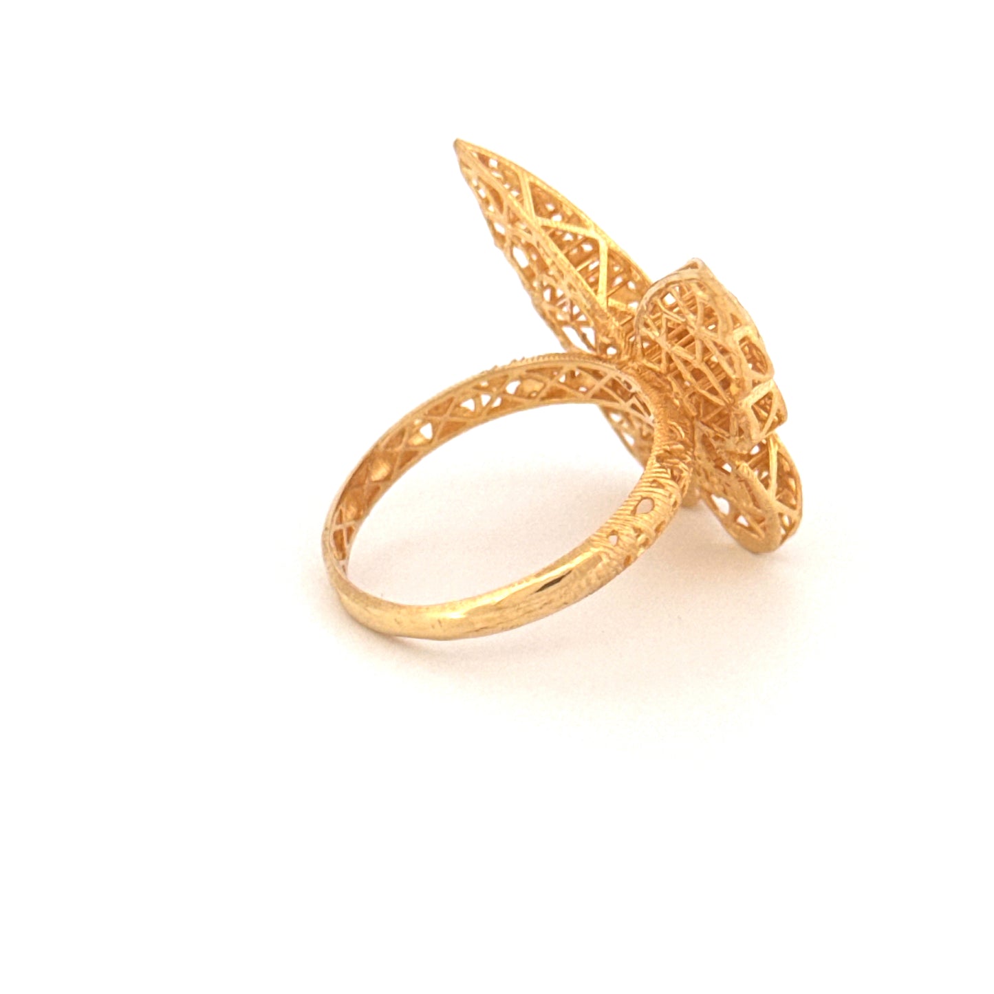 Ring Gelbgold 18k - Parvaneh-ye Bahari (Frühlingsschmetterling)