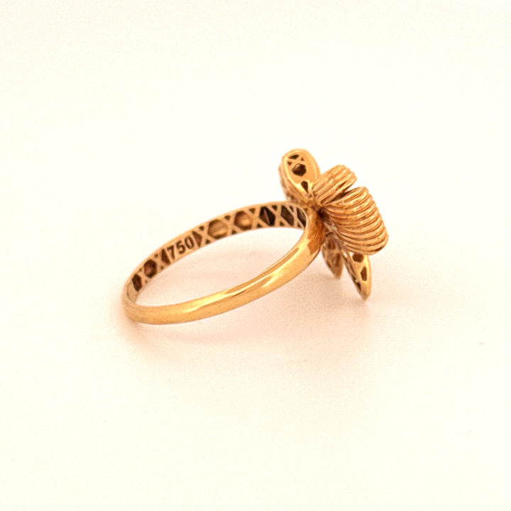 Ring Gelbgold 18k - Papillon-e Farah Diba (Schleife von Farah Diba)