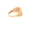 Ring Gelbgold 18k – Naghsh-e Mahram (Vertrautes Muster)