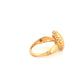 Ring Gelbgold 18k - Gooy-e Aftab (Sonnenkugel)