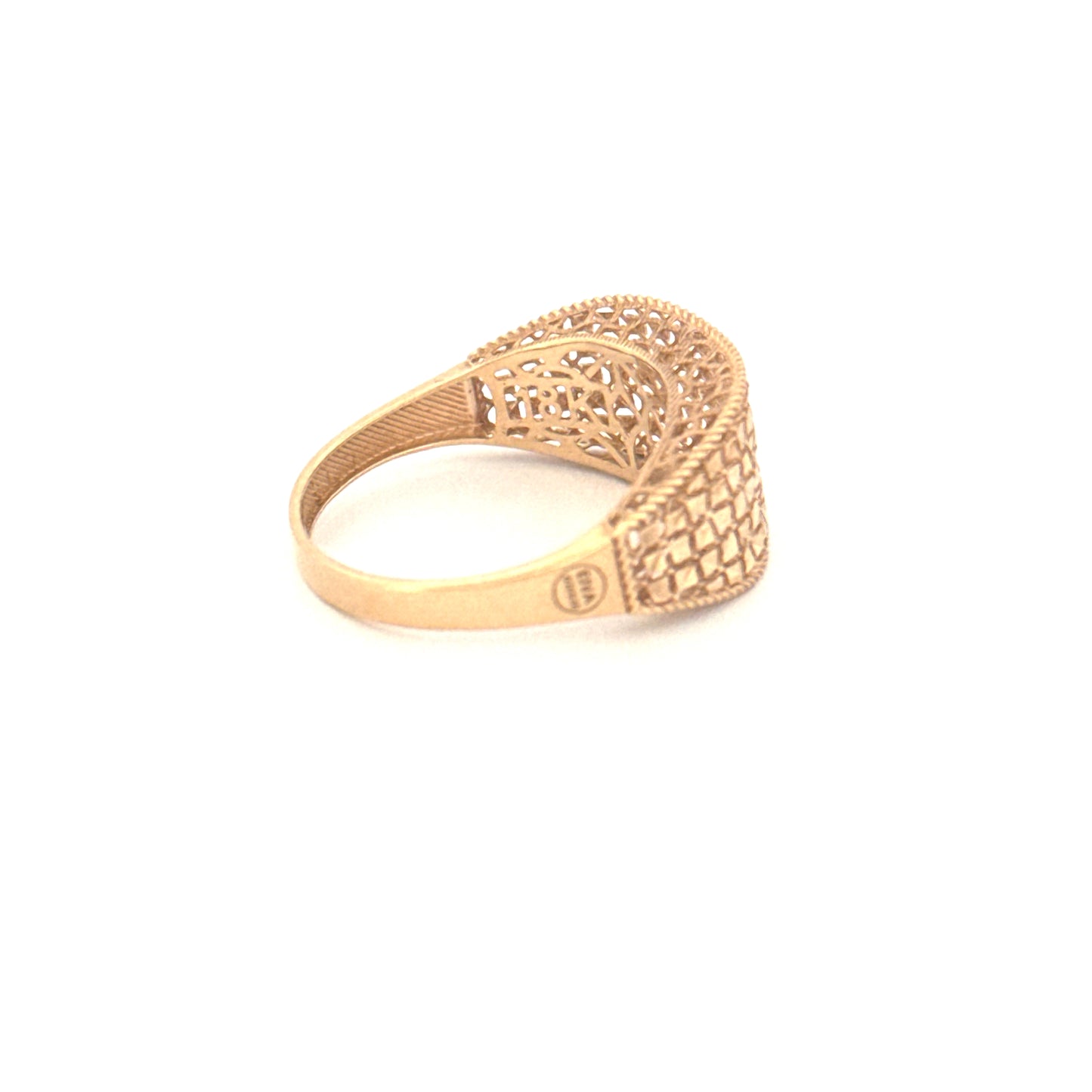 Ring Gelbgold 18k – Mosafer (Der Reisende)