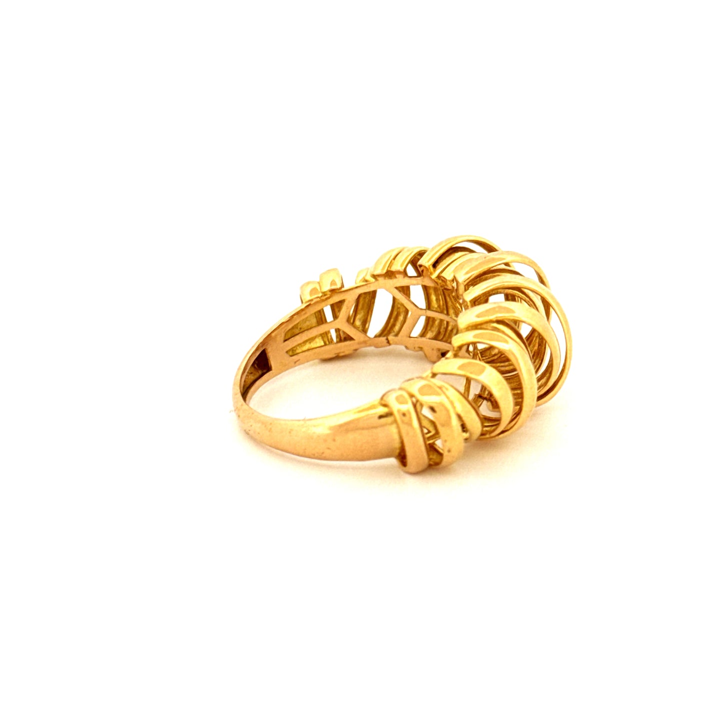 Ring Gelbgold 18k - Navar-e Abrisham (Seidenbänder)