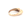 Ring Gelbgold & Weissgold 18k – Ashkbār (Tränenformen)