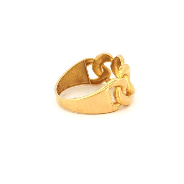 Ring Gelbgold 18k - Zanjir-e Eshgh (Kette der Liebe)