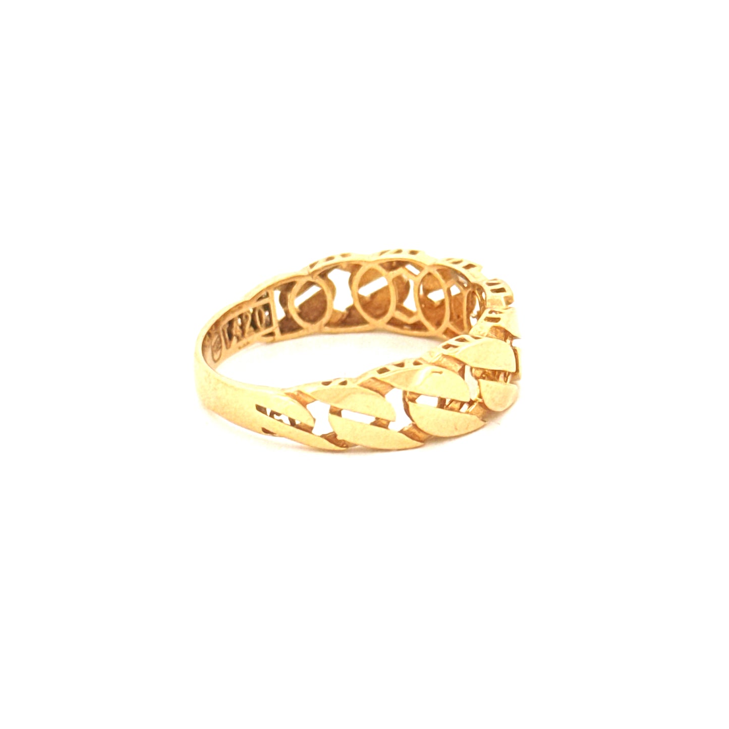 Ring Gelbgold 18k - Zanjir-e Ziba (Hübsche Kette)